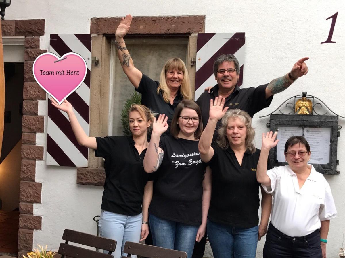 Landgasthaus "Zum Engel" Neuleiningen Exteriör bild