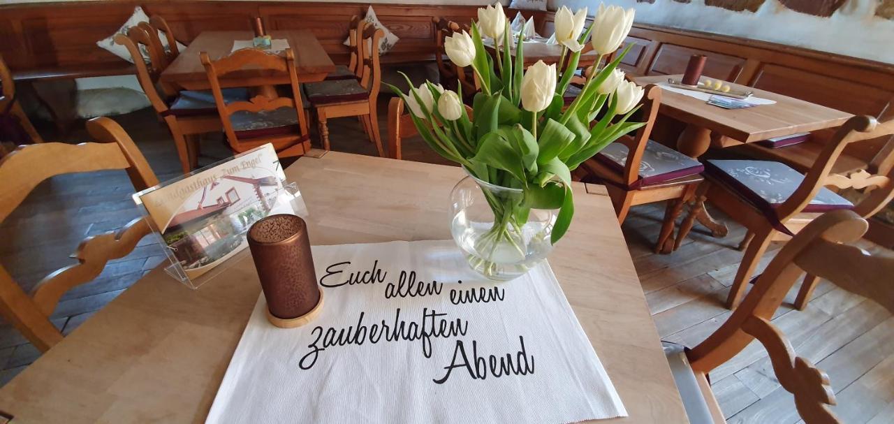 Landgasthaus "Zum Engel" Neuleiningen Exteriör bild