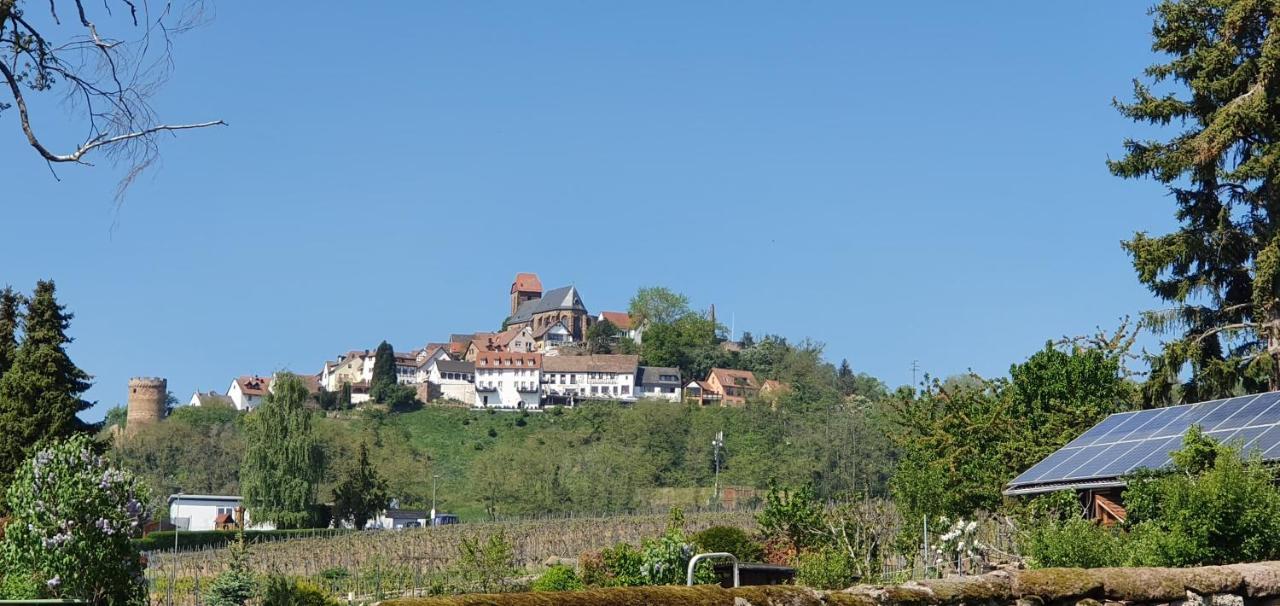 Landgasthaus "Zum Engel" Hotell Neuleiningen Exteriör bild